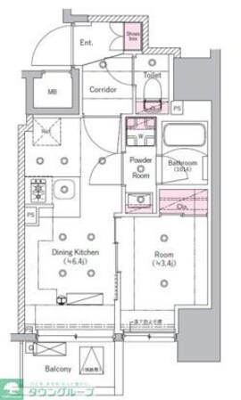 SYFORME ITABASHI IIIの物件間取画像